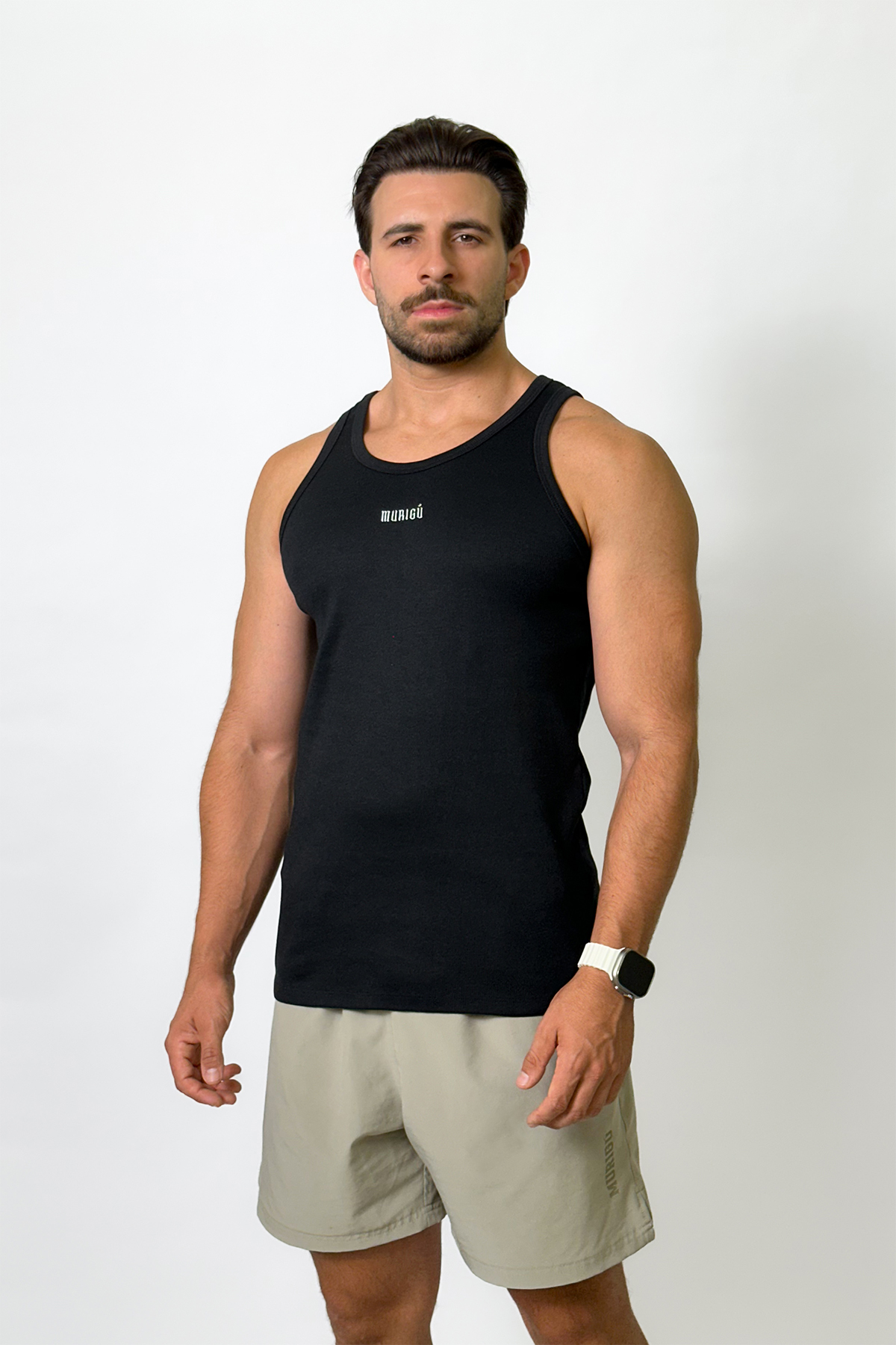 regata canelada masculina preta 01