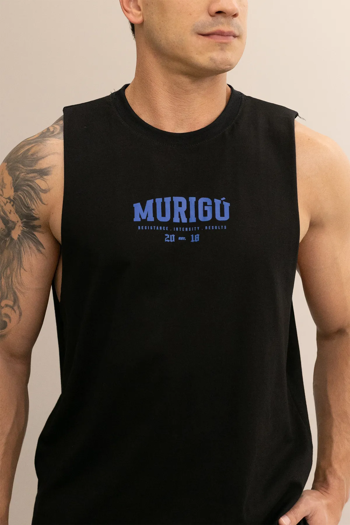 Regata de Treino Cavada Masculina Murigú Murigú Est. 2018 Preta - 03